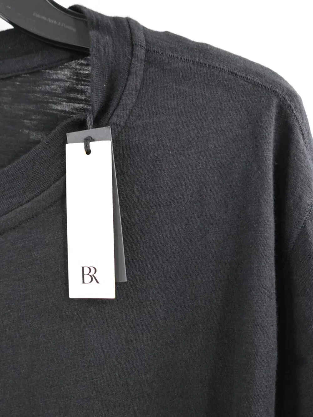 NWT Banana Republic Henley Shirt Mens Large Soft Wash Organic Cotton Long Sleeve